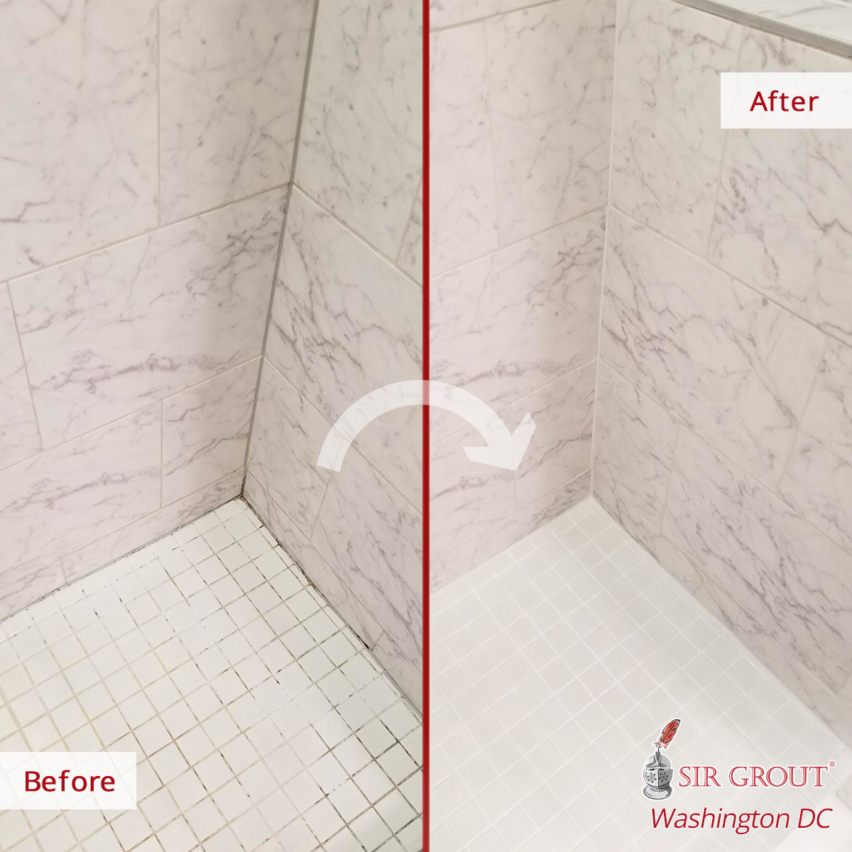 Here's How a Grout Cleaning Service in Alburtis PA Left This Shower Looking  Spotless