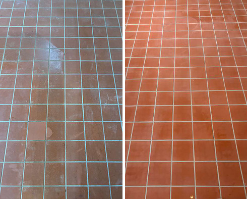 Floor Restored by Our Tile and Grout Cleaners in Purcellville, VA