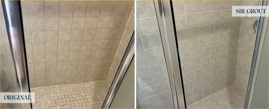 Shower Restored by Our Expert Tile and Grout Cleaners in Washington, DC 