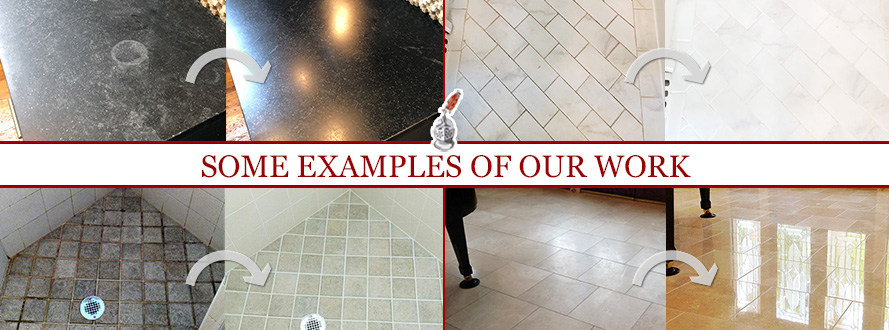 Before and After Pictures of Some Examples of Sir Grout Washington DC's Work