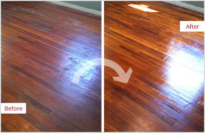 Sir Grout Washington DC Metro No Sanding Wood Armor Process